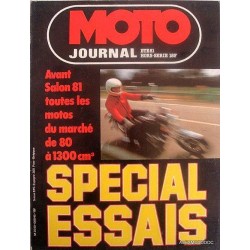 Moto journal spécial essais 1981